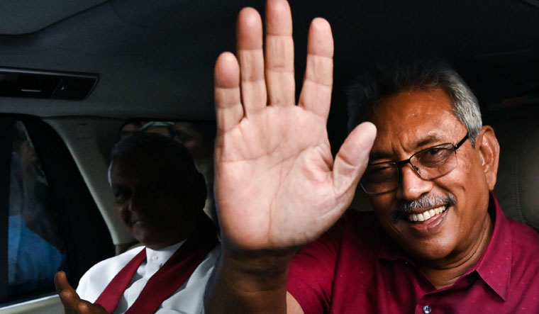 Gotabaya Rajapaksa has fled the country