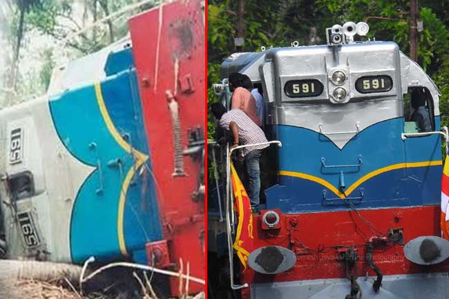 සුනාමි දුම්රිය ලෙස විරුදාවලිය ලත් එන්ජිම අද උදෑසන පණගැන්වී නැහැ