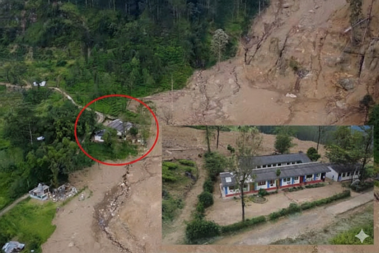 නාය අවදානම පෙනි පෙනී අකුරු කරන දරුවන්ට අස්වැසිල්ලක්