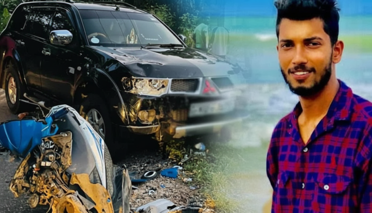 සැප රියේ ගැටුණු යතුරුපැදිය – තරුණයෙක් ජීවිතක්ෂයට