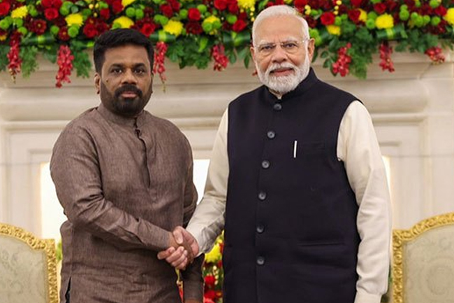 මෝදි ඉතිහාසගත වෙයි – ජනපති අනුරගෙන් සුබ පැතුම්
