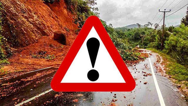 දිස්ත්රික්ක 4කට නායයෑම් අනතුරු ඇඟවීම්