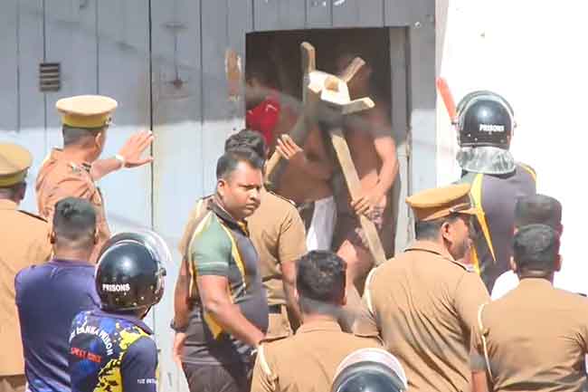 මීගමුව බන්ධනාගාරය යළි නොසන්සුන් වෙයි