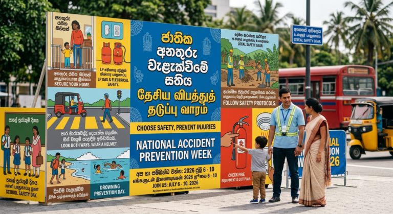 11 වැනි ජාතික අනතුරු නිවාරණ සතිය අද සිට