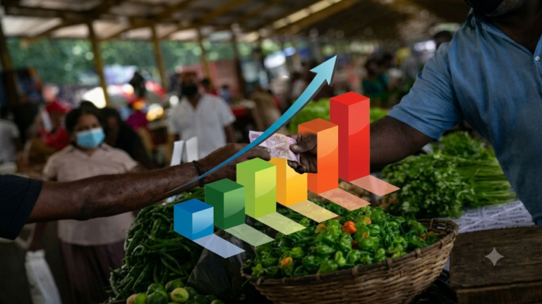 ජුනි මාසයේ උද්ධමනය සියයට 6.5ක් දක්වා ඉහළට